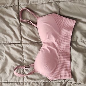 NWOT victorias secret no wire loneliness bra size small color mauve pink